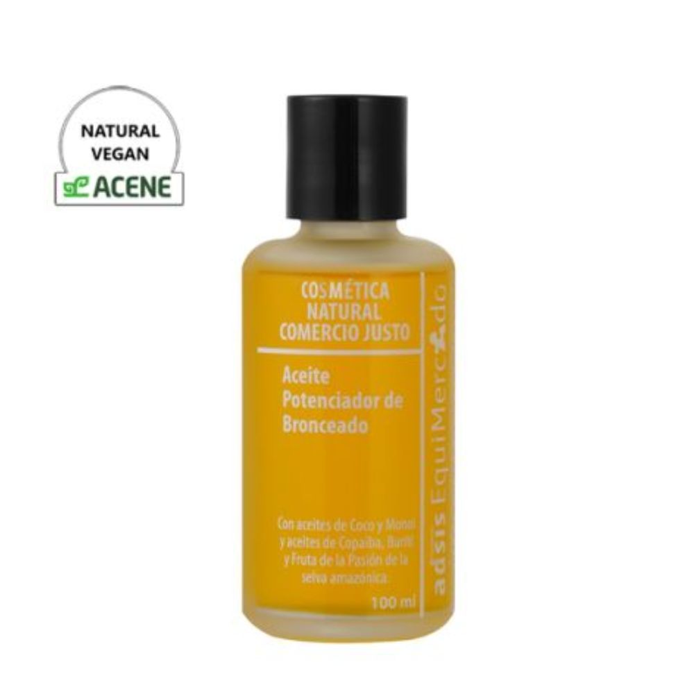 Aceite potenciador de bronceado