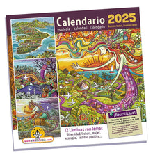 Cargar imagen en el visor de la galería, Calendario de pared 2025 Ekilikua
