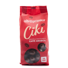 Cargar imagen en el visor de la galería, Ciki Granos de café arábica cubiertos de chocolate negro
